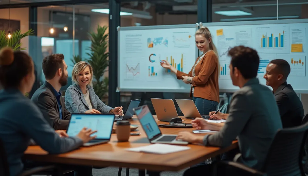 Équipe en atelier, tableau